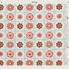 Small mandala fabric, half width