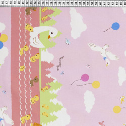 Ugly duckling fabric, size