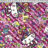 Hello Kitty stof coupon 40x110 cm.