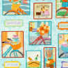Bicycle baskets fabric