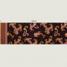 Dark brown Holland Batik fabric