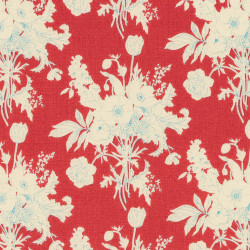 Tilda Botanical fabric red