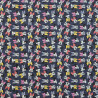 Minnie Mouse denim fabric coupon 60x152cm