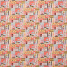 Nautical fabric from Kokka pink