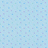 White Butterflies on light blue fabric