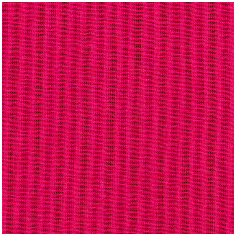 Effen fuchsia roze katoenen stof