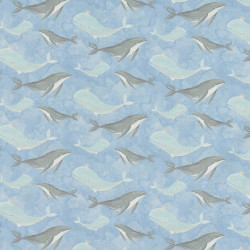 Whale fabric