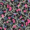 Forest animals fabric