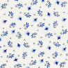 Delft Blue Ornament fabric