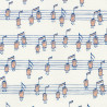 Musical Flower Fabric