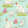 Elephant Fun Fabric