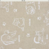 Canvas Cat fabric