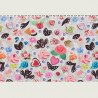 Cake topping fabric