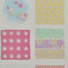 Pastry fabric, detail with glitter