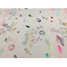 Metallic Rainbow Galaxy Fabric