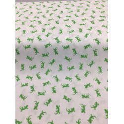 Green Gekko fabric