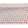 Little pink unicorns fabric