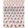 Little pink unicorns fabric