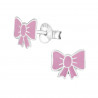 Bow tie earrings