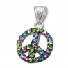 Peace sign pendant