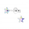 Zirconia Star Earrings