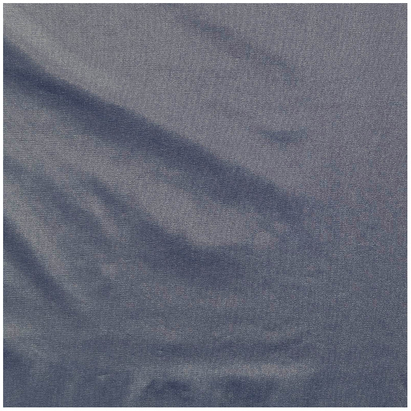 Chambray gloss fabric blue