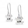 Skull ear hooks