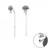 Tree of life ear stud