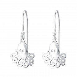 Octopus earrings