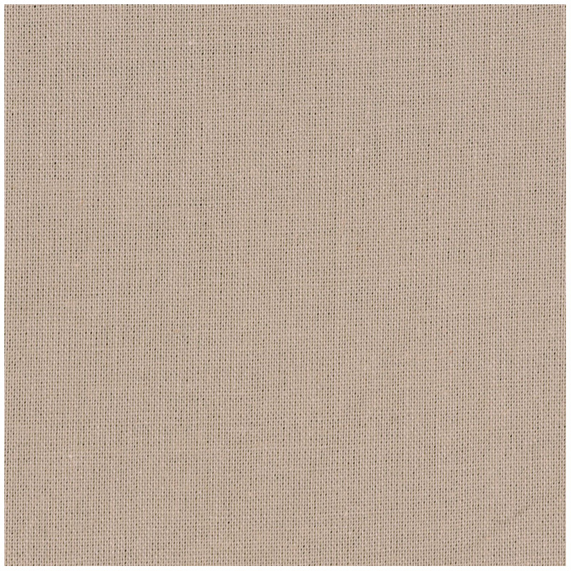 Solid sand color cotton fabric