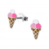 Ice cream earrings