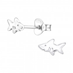 Shark earrings