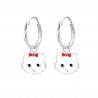 Cat earrings