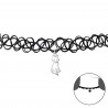 Tattoo Choker met vos