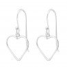 Heart ear hooks
