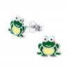Frog ear studs