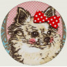Chihuahua button