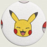 Lachende Pikachu button