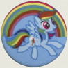 Rainbow Dash button